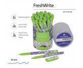 РУЧКА "FreshWrite. Черничный смузи" ШАРИКОВАЯ, 0.7 ММ, СИНЯЯ