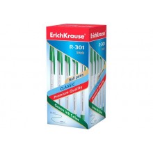 Ручка шар. R-301 Stick Classic 1.0 зеленая ErichKrause