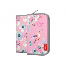 Пенал-книжка без наполнения ErichKrause® 110x205x25мм Colibri