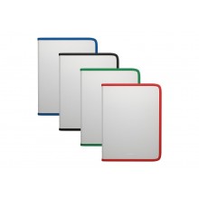 Папка на молнии круговой A5+ Diagonal Clear ErichKrause