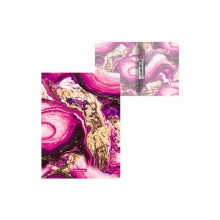 Папка с боковым прижимом А4, Marble Amethyst ErichKrause