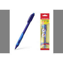 Ручка шар. Ultra Glide ErgoLine Kids Technology ( для первоклассника)  синяя ( в блистере)