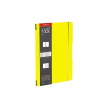 Тетрадь А4 48*2 шт # FolberBook Neon желтый, сьемная пласт. обложка на резинке