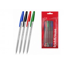 Ручки в наборе шар. 8шт R-301 Stick Classic 1.0, цвет чернил: синий - 5, черный -1, красный - 1, зел