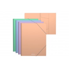 Папка на резинке А4 Matt Pastel Bloom ассорти