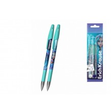 Ручки в наборе гель пиши-стирай 4шт. R-301 Magic Gel Stick Aquamarine 0.5, цвет чернил синий