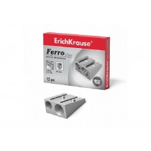 Точилка металлическая 2 отверстия Ferro Plus ErichKrause