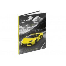Ежедневник А5 80л. ТМ"Collezione" ЯРКО-ЖЕЛТАЯ МАШИНА 7БЦ