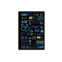 Записная книжка для мальчиков А5 "ТЕТРИС"64л. тв. переплет Феникс